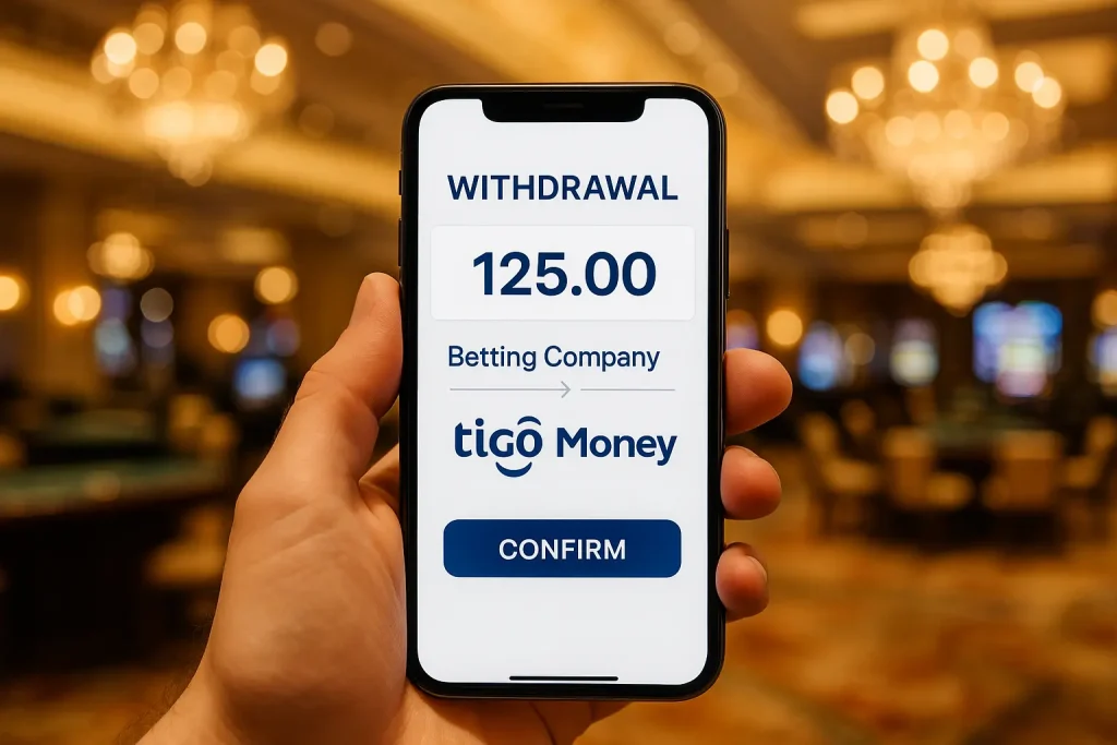 Cómo cobrar tus ganancias de casino con Tigo Money en Bolivia